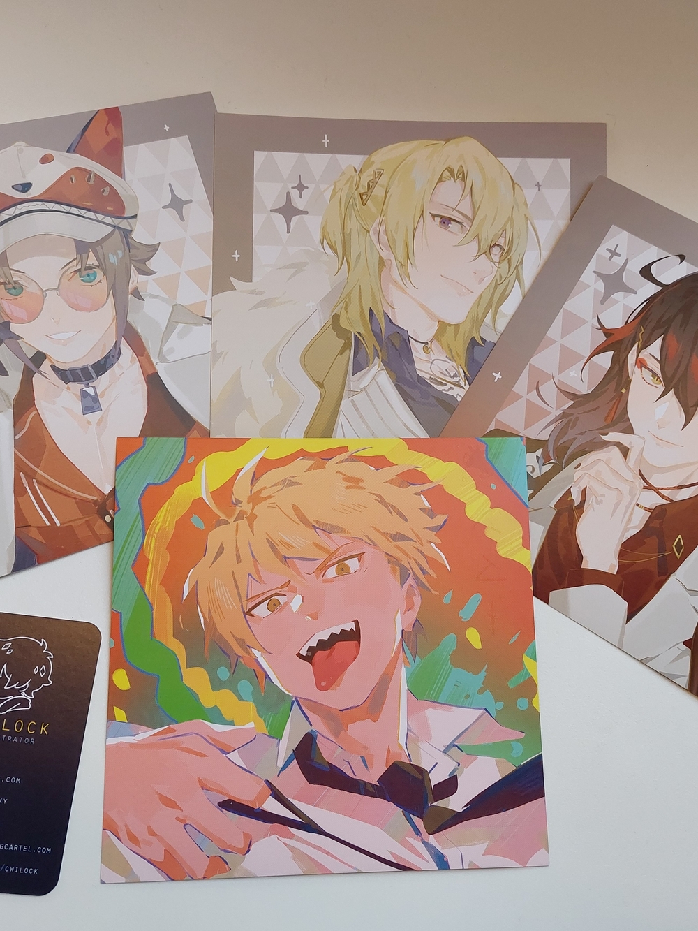 Anime Art Prints Vtuber & Chainsaw Man